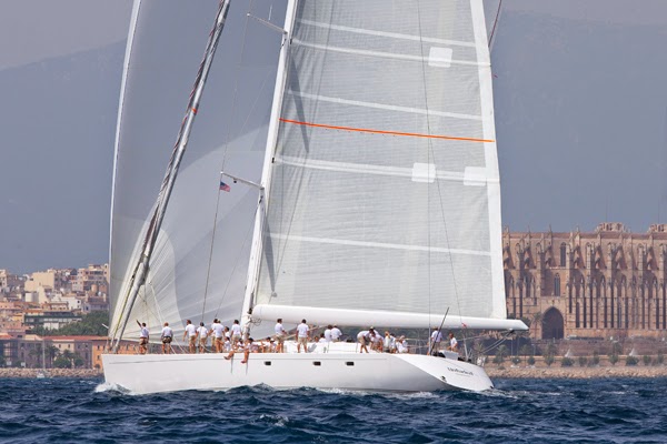 Unfurled, vencedor general de la 18ª edición de la regata Superyacht Cup Palma 2014