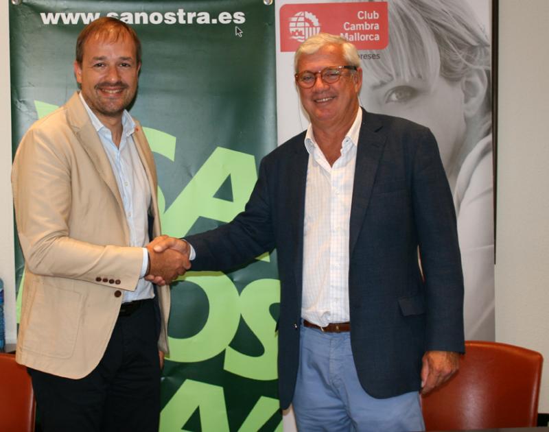 Sa Nostra-BMN patrocinará el Área de Creación de Empresas de la Cámara de Mallorca