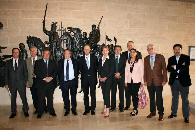 José Luis Bonet visita la Cámara de Comercio de Mallorca