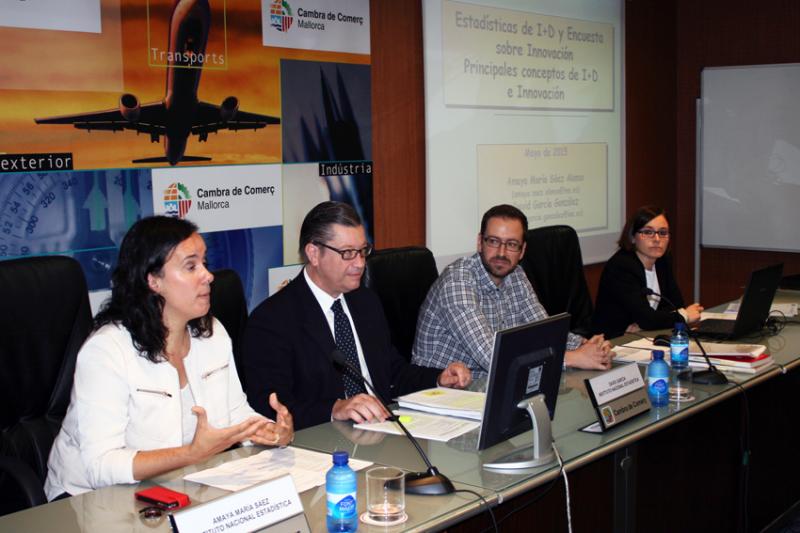 Profesionales, empresarios y técnicos del INE debaten sobre la innovación balear