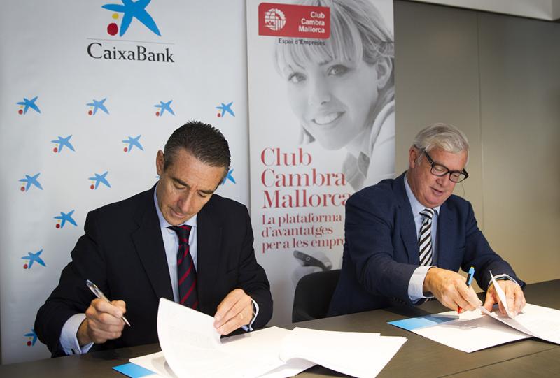 CaixaBank y Cámara acuerdan impulsar la competitividad de las empresas